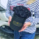 Rose eterne nere in flowerbox nero piccolo