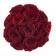 Red Romance Infinity Bouquet in Weisser Flowerbox