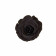 SCHWARZE Ewige Rose in COCO BEFLOCKTER Mini Rundbox