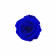 Blaue Ewige Rose in schwarzer Mini Rosenbox