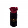 Rote Ewige Rose in schwarzer Mini Rosenbox