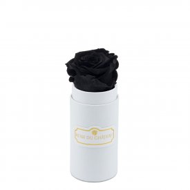 Eternity Black Rose & White Mini Flowerbox