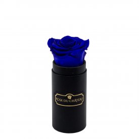 Eternity Blue Rose & Mini Black Flowerbox