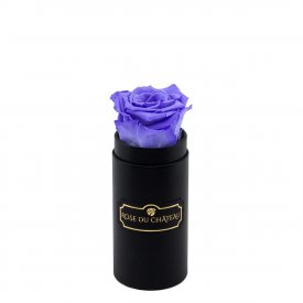 Eternity Lavender Rose & Mini Black Flowerbox