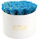 Eternity Azure Roses & Large White Flowerbox
