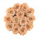 Eternity Peach Roses & Blue Flowerbox