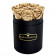 Eternity Golden Roses & Small Black Flowerbox