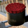 Eternity Red Roses & Mega Black Flowerbox 40 roses