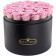 Eternity Palepink Roses & Mega Black Flowerbox