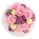 Pink Pastel Eternity Bouquet & Pink Flowerbox