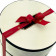 Eternity Red Roses & Coco Flocked Flowerbox