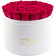Eternity Pink Roses & Large White Flowerbox