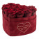 Eternity Red Roses & Red Heart-Shaped Flocked Box - LOVE EDITION