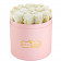Eternity White Roses & Pink Flowerbox