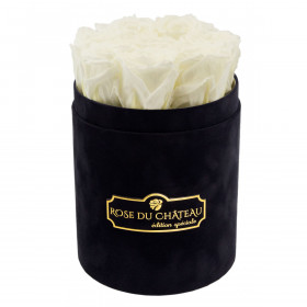 Rosa Ewige Rosen in schwarzer Rosenbox Small