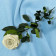 Weiße Infinity Rose - 50 cm