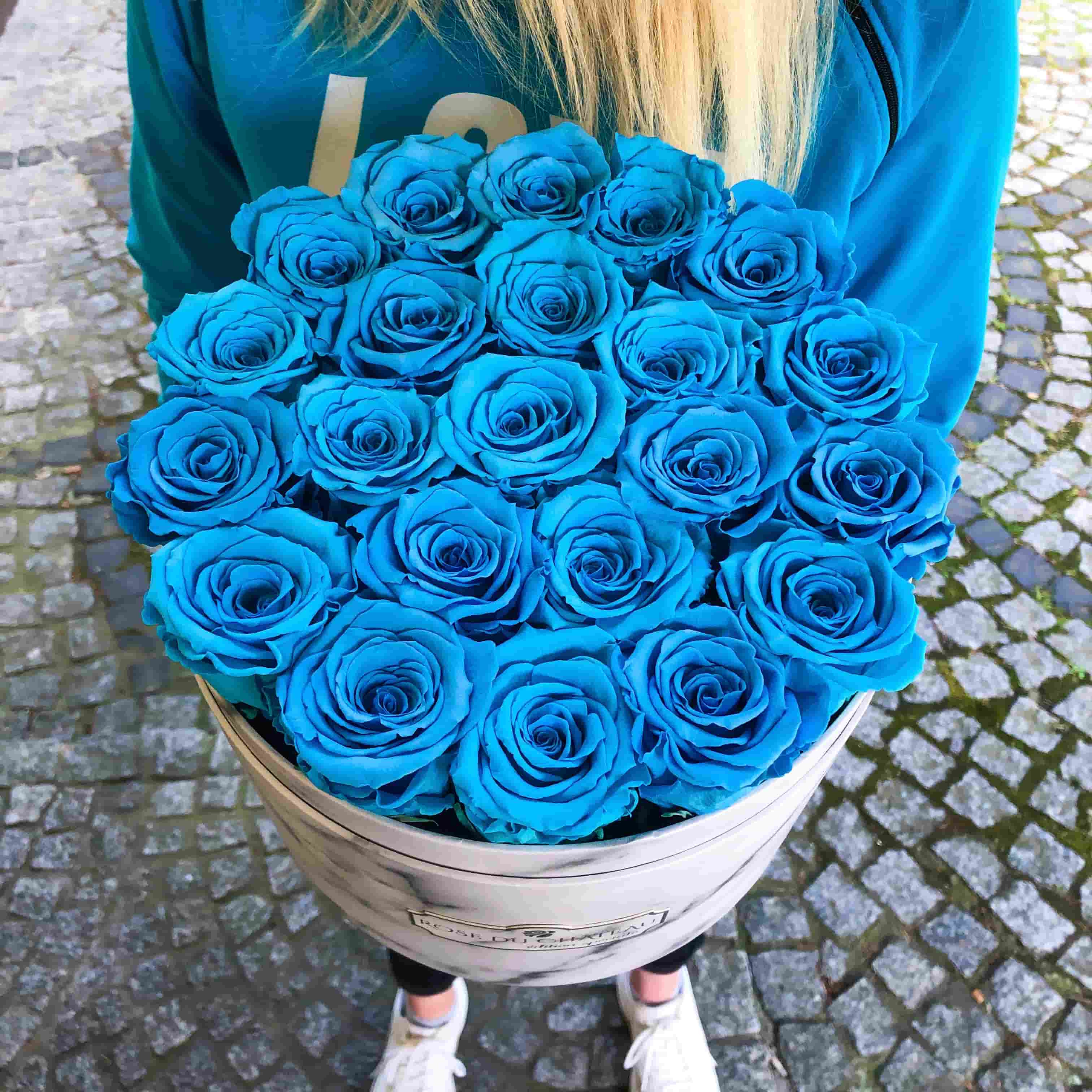 Azure Flowers Box