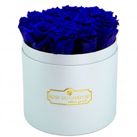 Eternity Blue Roses & Blue Flowerbox