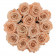 Eternity Peach Roses & White Marble Flowebox