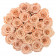 Eternity Peach Roses & Large Black Industrial Flowerbox