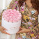 Eternity Pale Pink Roses & Large White Flowerbox