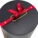 Red Eternity Roses & Black Large Flowerbox