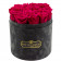 Eternity Pink Roses & Gray Flocked Flowerbox