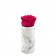 Eternity Pink Rose & Mini White Marble Flowerbox