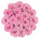Eternity Pale Pink Roses & Large White Flowerbox